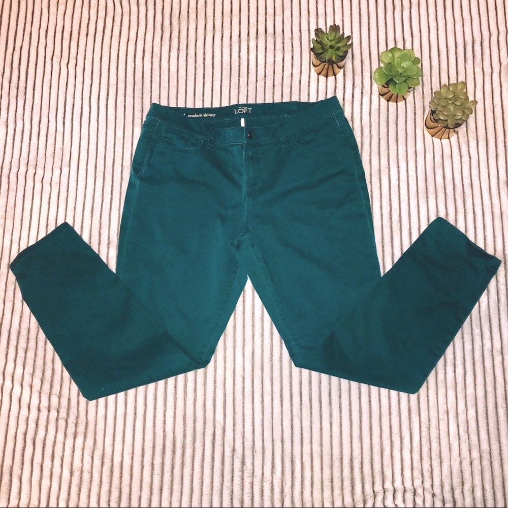 LOFT Green Pants